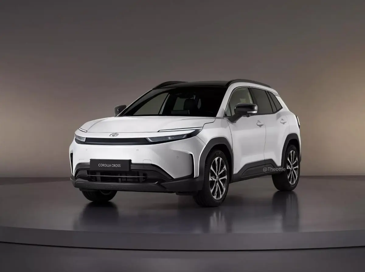 卡罗拉锐放，全新换代效果图