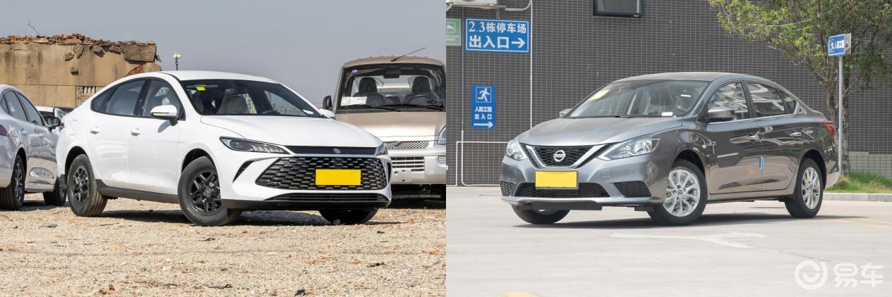 七八万预算买插混还是燃油？秦PLUS DM对比日产轩逸
