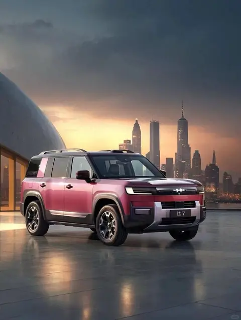 方程豹钛7官图曝光，硬派与科技的完美融合！