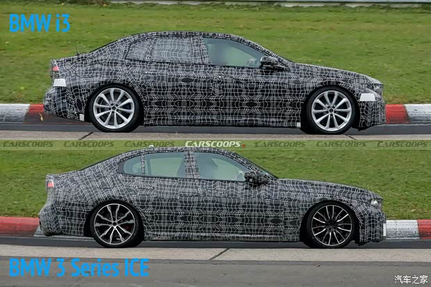 这还是兄弟吗？全新宝马3系/i3高清谍照对比，细节差异全曝光