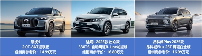 一文看懂十五万左右的SUV什么车比较好