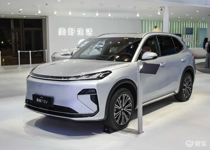 160kW前驱+CTP 3.0电池，吉利银河星舰7 EV