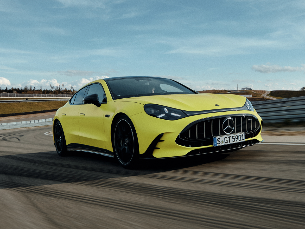 AMG GT 4门版｜轴向磁通电机+四元圆柱电池