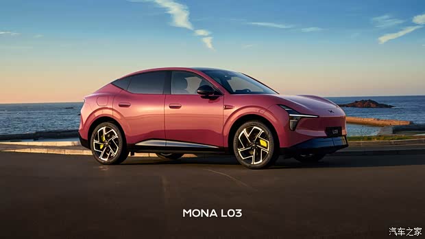 7月发布/年内上市 小鹏MONA L03官图发布 增程/纯电双动力可选